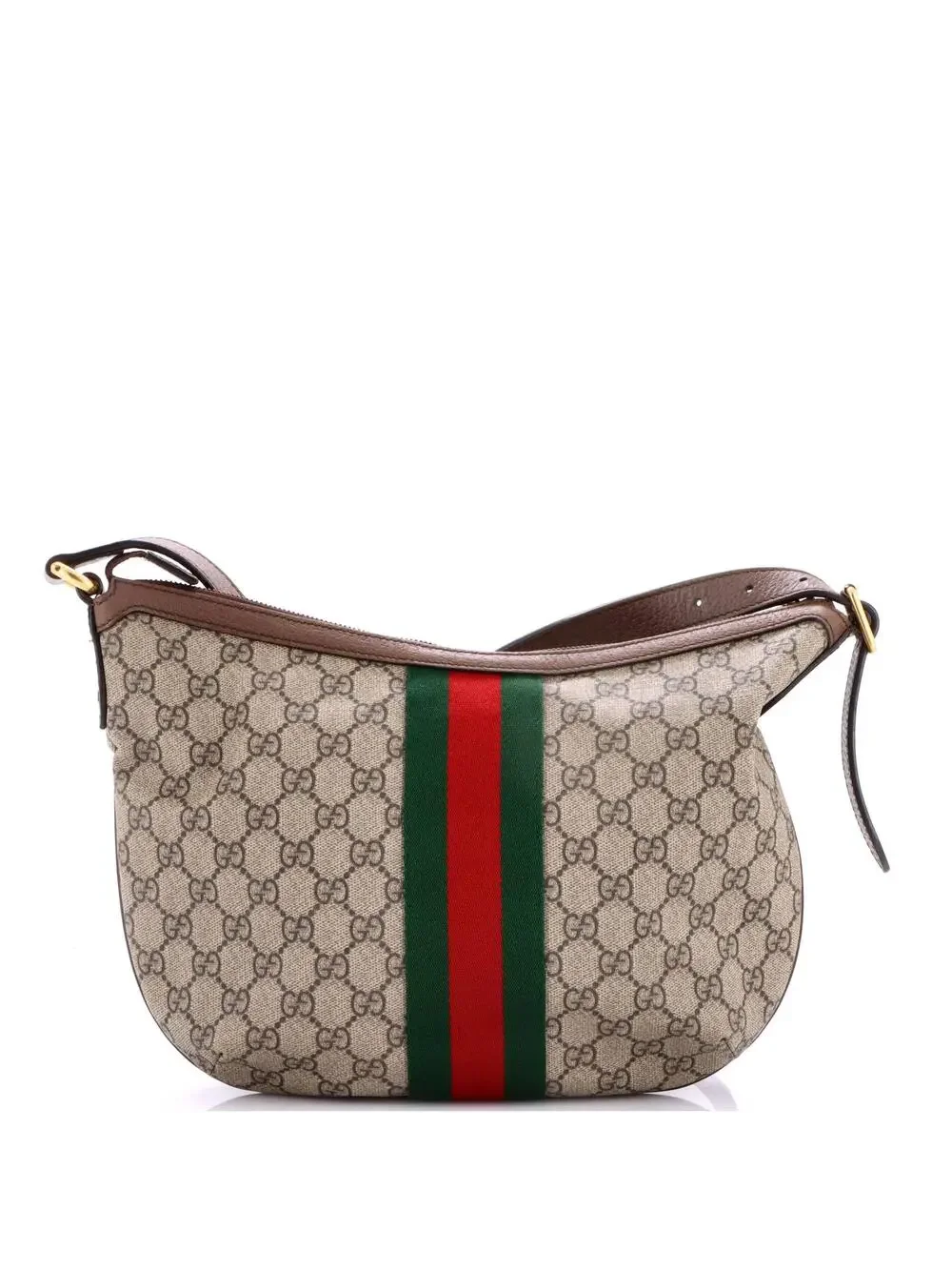 Gucci Ophidia Half Moon Hobo Gg Coated #356695G12B